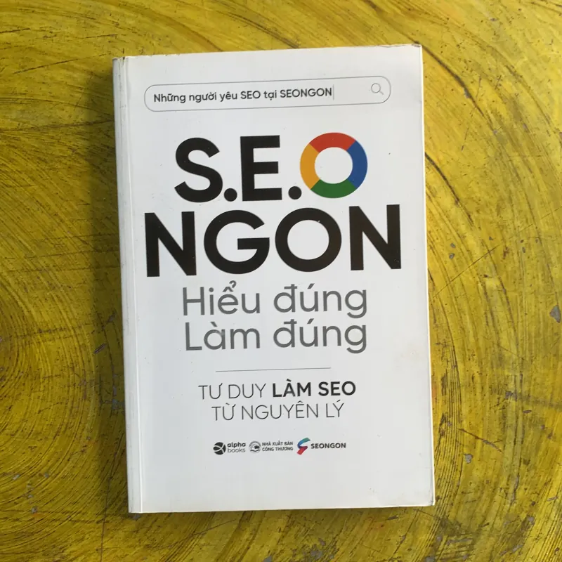S.E.O NGON HIỂU ĐÚNG LÀM ĐÚNG TƯ DUY LÀM SEO TỪ NGUYÊN LÝ 991343