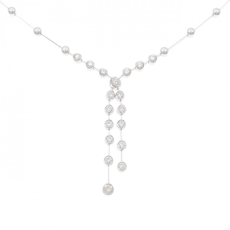 K18WG Dây chuyền kim cương 1.00CT - Hàng hiệu Chính hãng 864237