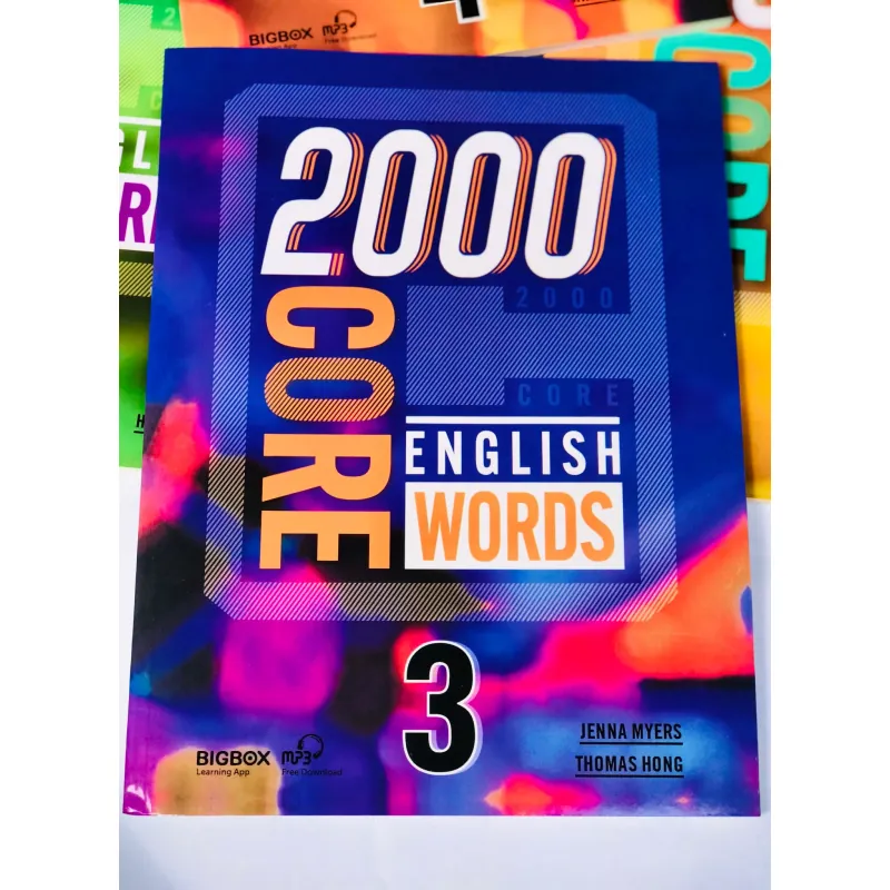 Bộ sách 2000 core English words (4 cuốn) 732956