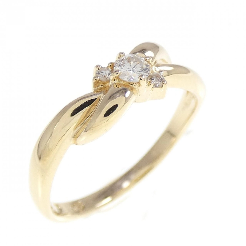 Nhẫn kim cương K18YG 667766