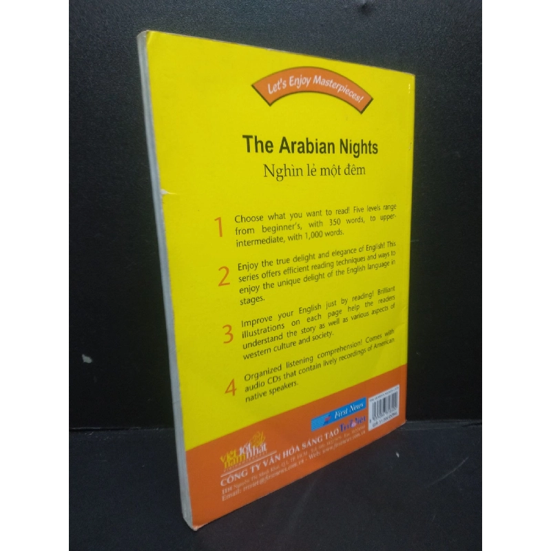 The Arabian Nights - Nghìn lẻ một đêm mới 80% bẩn 2012 HCM2105 SÁCH HỌC NGOẠI NGỮ 914446