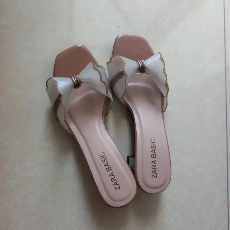 Giày cao gót nơ quai trong cao 5p 1012932