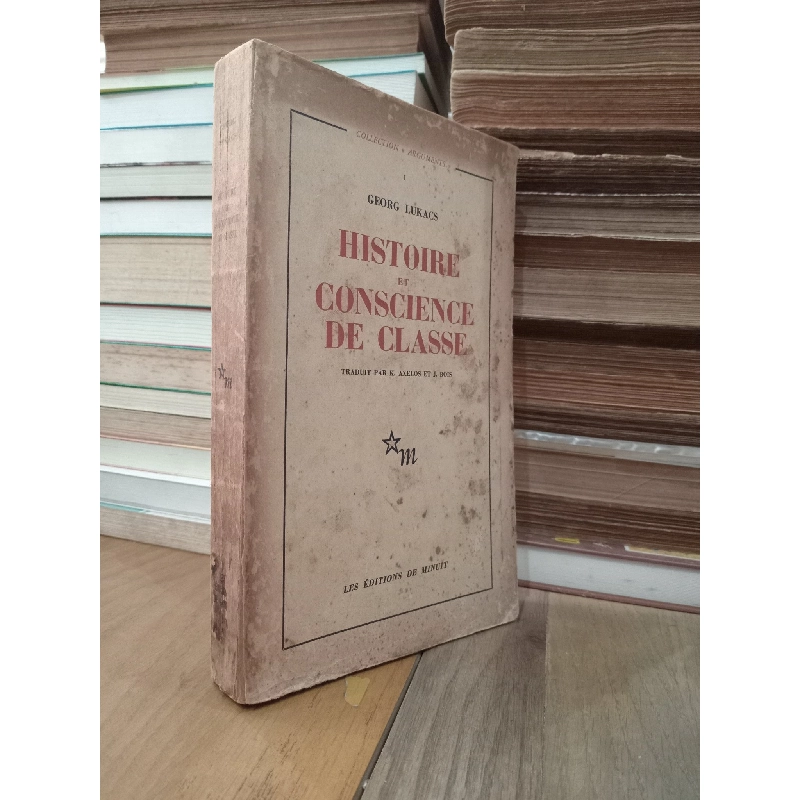 Histoire et conscience de classe - Georg Lukacs 778134