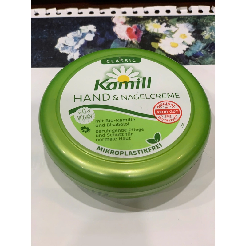 Kem dưỡng da tay và móng tay Kamill Hand & Nagelcreme 150ml xách tay Đức 278607