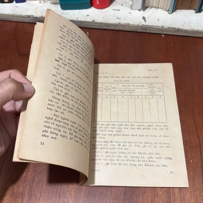 II Sách Xưa: Công Tác Kế Toán Đội Sản Xuất _ Hợp Tác Xã Sản Xuất Nông Nghiệp - 1974 765760