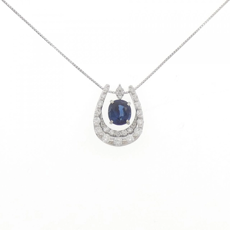 Dây chuyền Sapphire 2WAY PT900/PT850 1.16CT - Hàng hiệu Chính hãng 856284