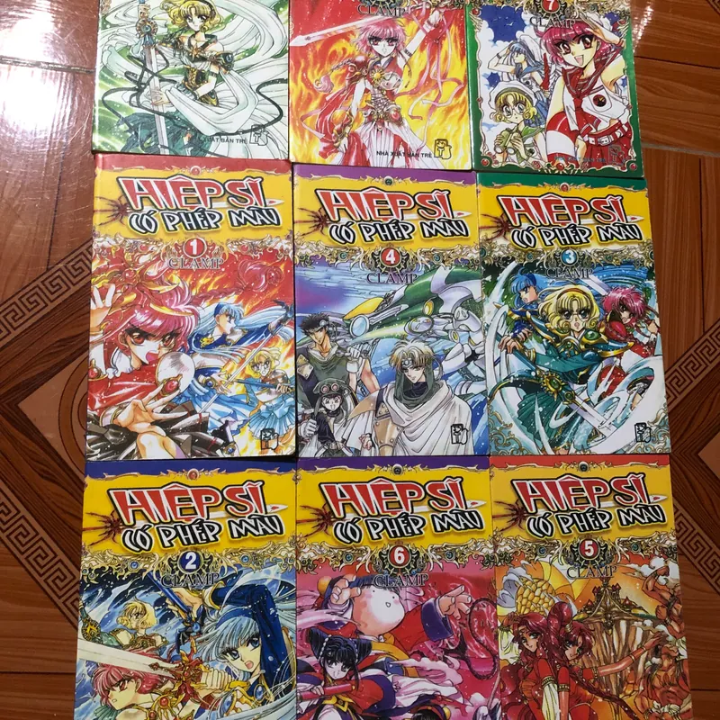 Truyện tranh Manga full bộ - Hiệp sĩ có phép màu (Clamp) 565367