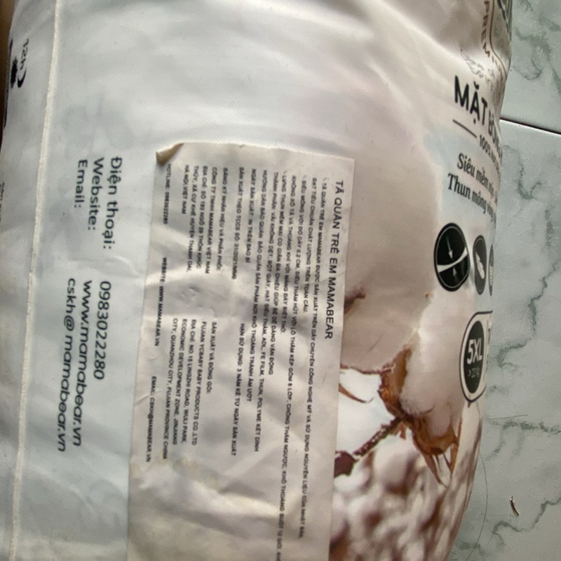 Tả Quần Mamabear baby diaper - Size 5XL  78795