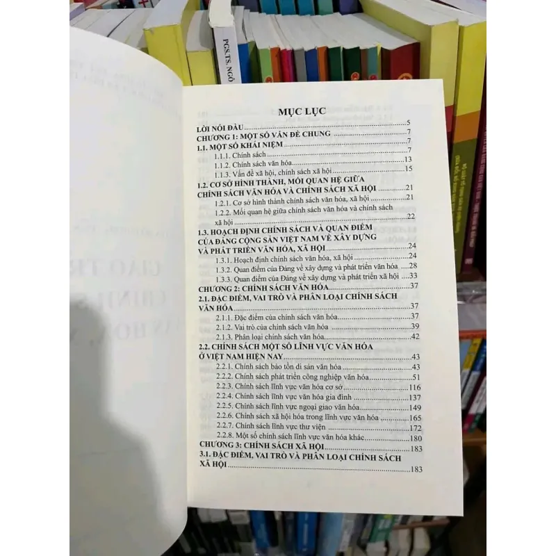 Giáo trình Chính sách Văn hóa, Xã hội  1009558