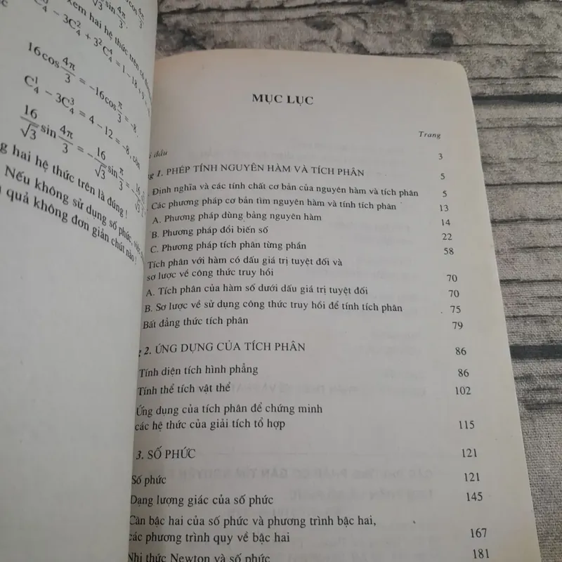 Các phương pháp cơ bản tìm Nguyên hàm, Tích phân và Số phức. Giáo sư Phan Huy Khải 689666