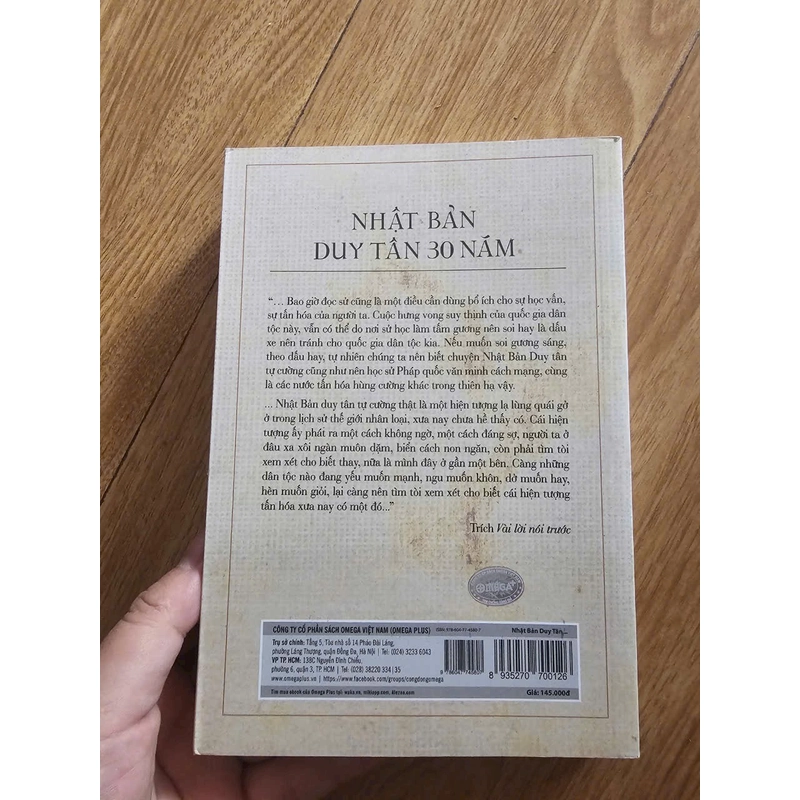 Nhật bản Duy Tân 30 năm, Sách chưa sử dụng 
70k (bìa 145k) 379429