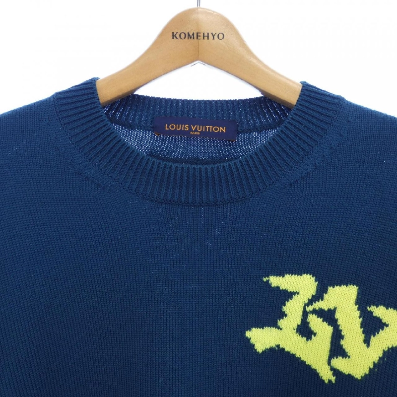Louis Vuitton LOUIS VUITTON Áo len cổ tròn Signature HNN02WNS4 - Hàng hiệu Chính hãng 898225