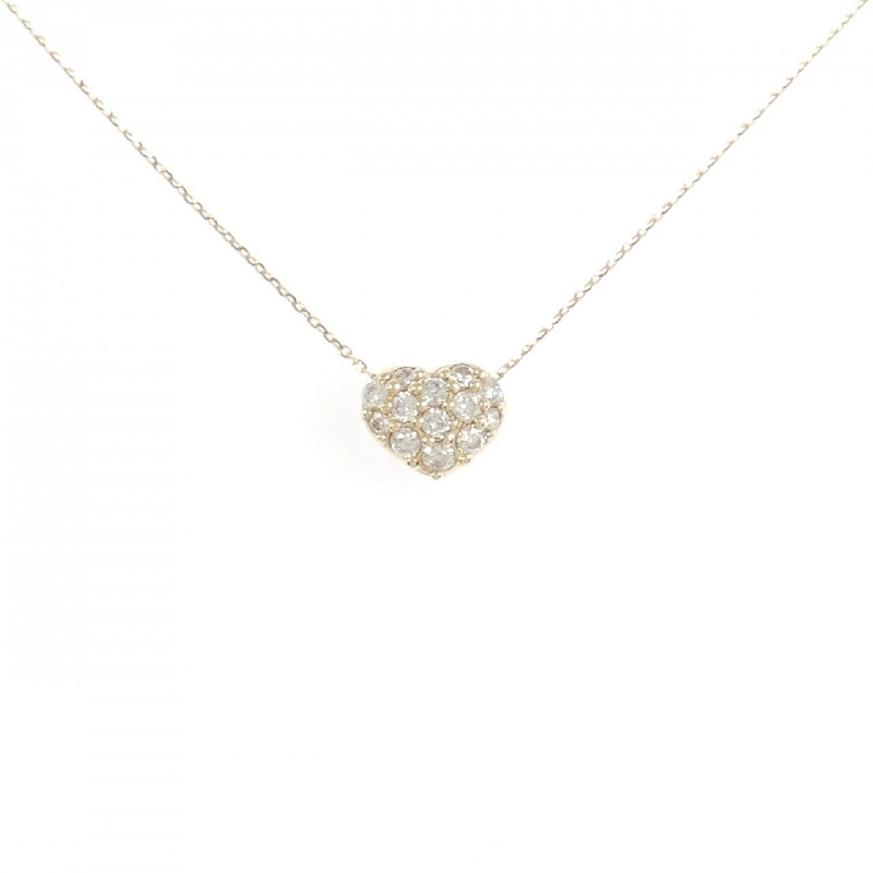 K18PG Dây chuyền trái tim kim cương 0.30CT - Hàng hiệu chính hãng 858391