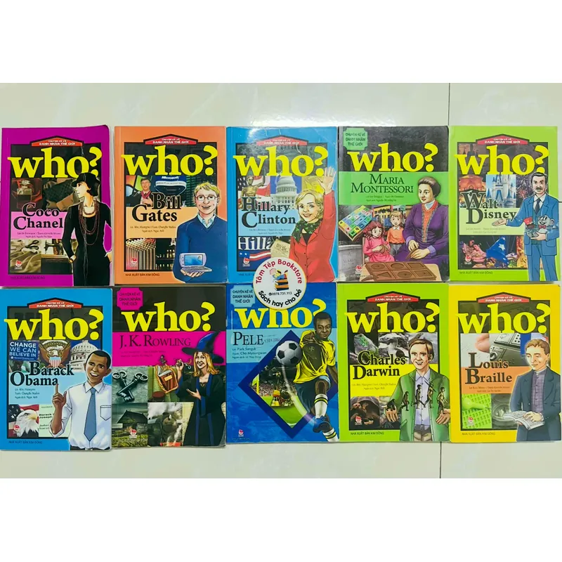  Bộ truyện tranh kiến thức WHO? 10 quyển 706512