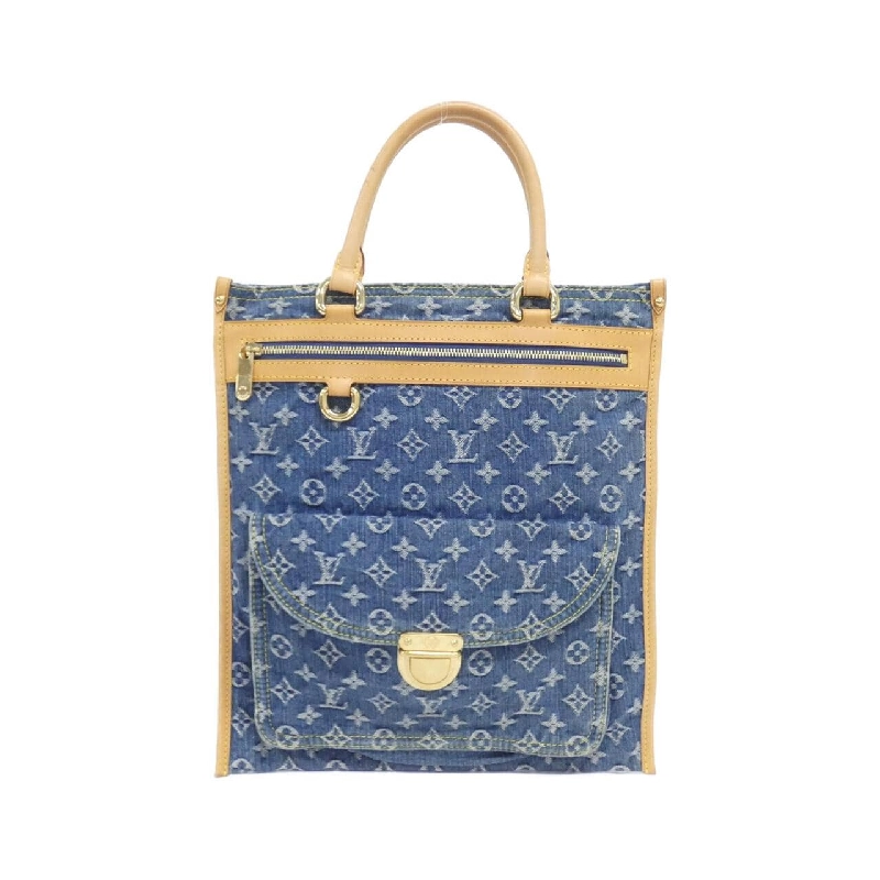 Louis Vuitton LV Remix (Monogram Denim) Túi xách phẳng M95018 - Hàng hiệu Chính hãng 770240