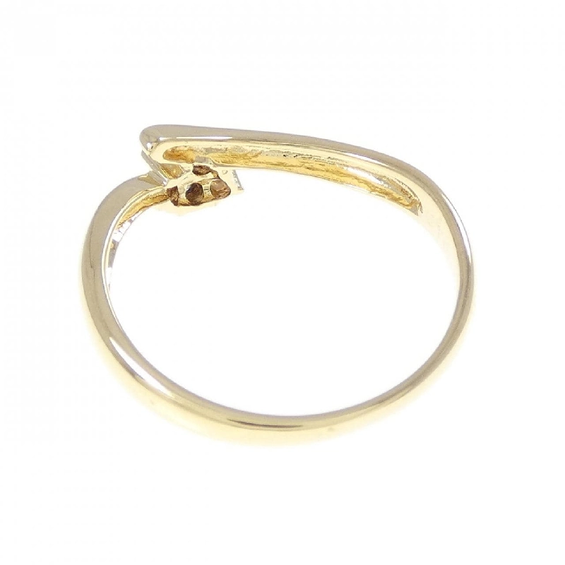 Nhẫn kim cương K18YG 0.10CT - Hàng hiệu Authentic 854041