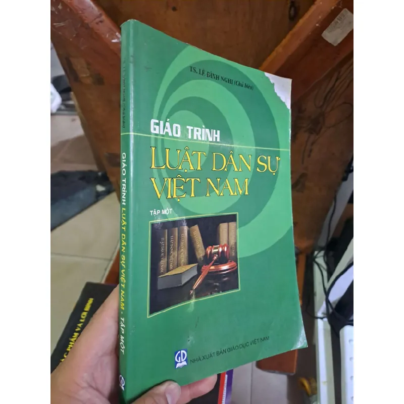 [Sách Cũ SCGR] Giáo trình luật dân sự Việt Nam - TS. Lê Đình Nghị (chủ biên) GIÁO TRÌNH, CHUYÊN MÔN HCM1008 682318