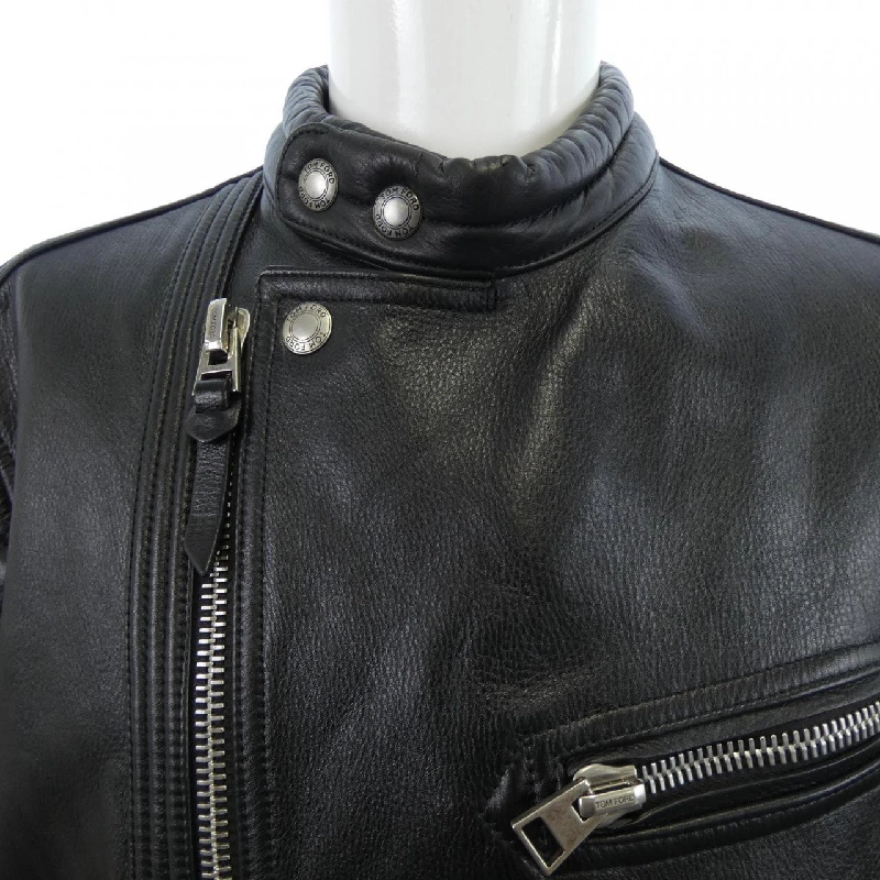 TOM FORD BT400 TFL721 Áo khoác da biker - Hàng hiệu Chính hãng 895933