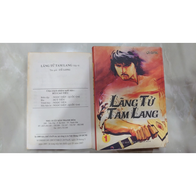 LÃNG TỬ TAM LANG (Bộ 4 Tập) - Cổ Long
 224210