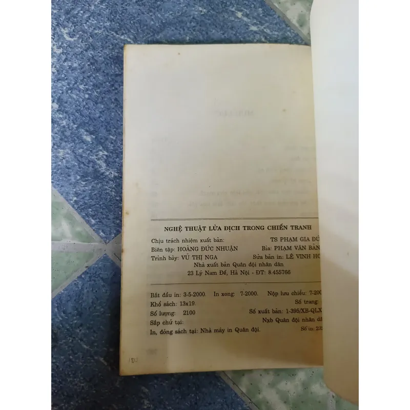 Nghệ thuật lừa địch trong chiến tranh - Hoàng Đan 791697