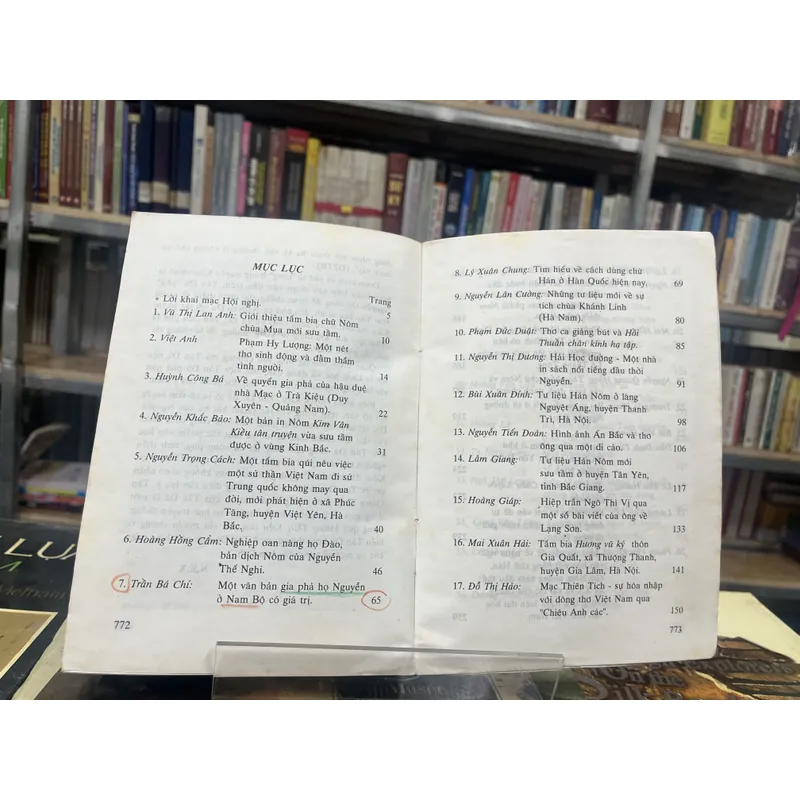 THÔNG BÁO HÁN NÔM HỌC NĂM 1997 698210