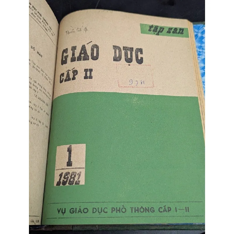 Tập san giáo dục cấp 1 + cấp 2 - các năm 1979,1980,1981 ( tổng cộng 25 số ) 590920
