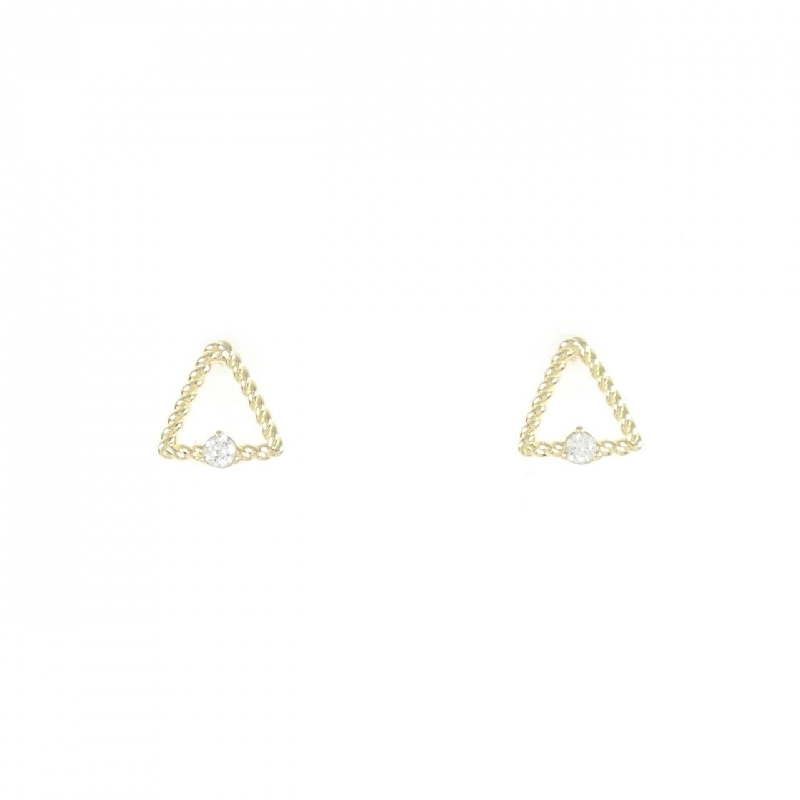 K18YG Bông tai kim cương 0.02CT - Hàng hiệu Chính hãng 872022