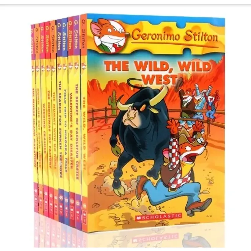 Bộ truyện Geronimo Stilton (combo 10 tập) 565579