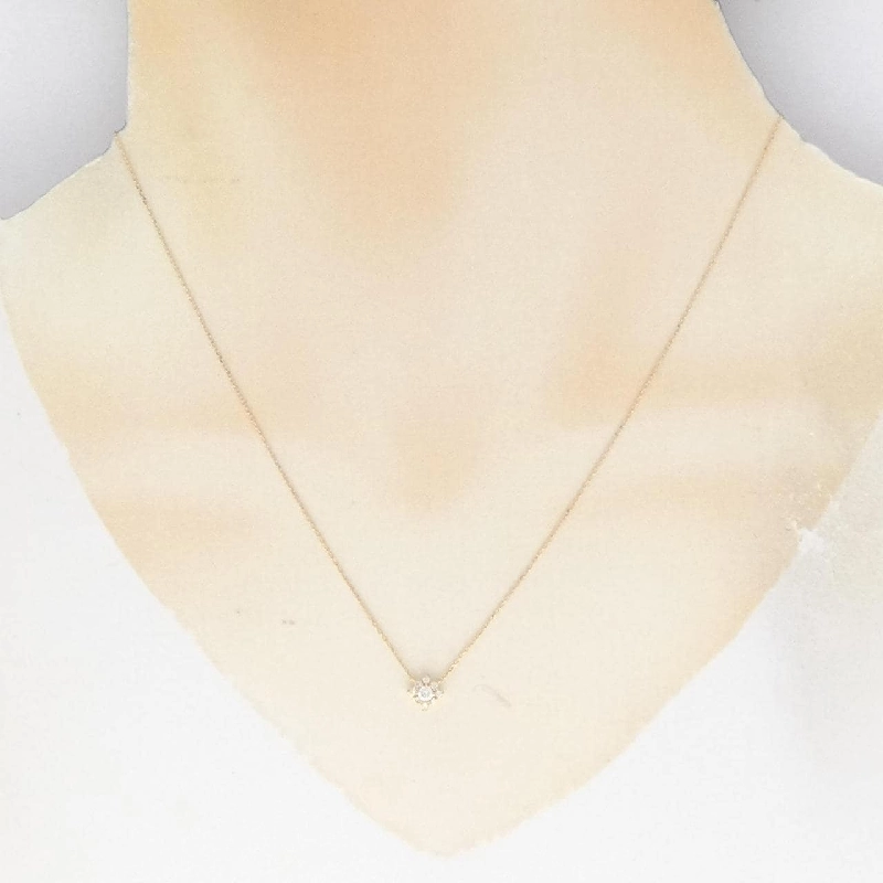 Dây chuyền kim cương 4゜C - Hàng hiệu Authentic 843451