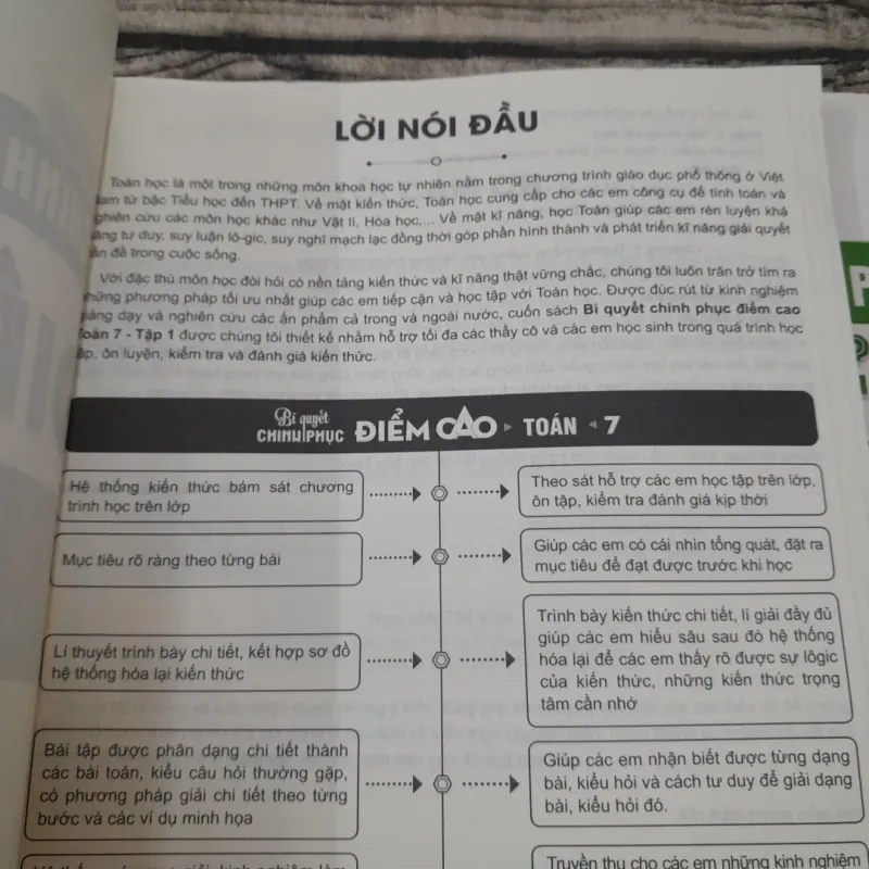 Chinh phục điểm cao môn Toán lớp 7. 2 tập. Chủ biên PGS Tiến sỹ Lê Văn Hiện 744830