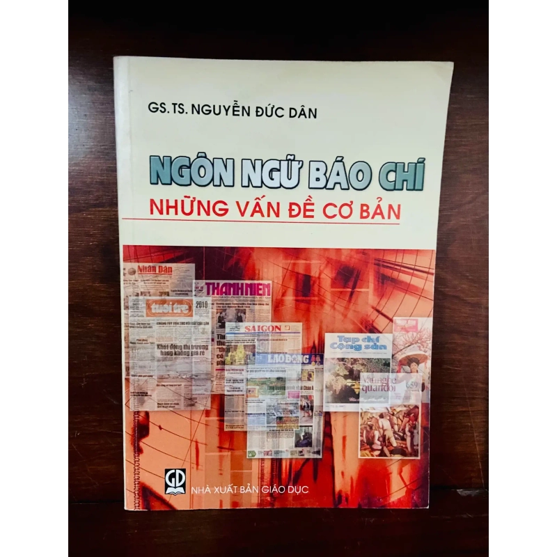 (Sách cũ SCGR) Ngôn ngữ báo chí - Nguyễn Đức Dân - Báo Chí VAVOAAA-3 Blogmeo090426 1015340