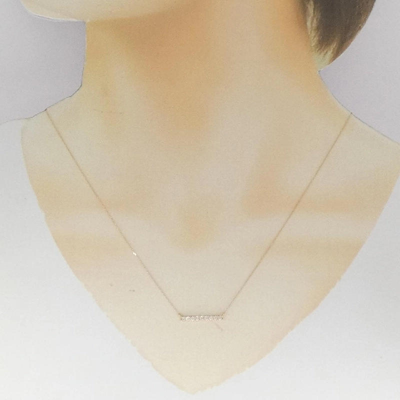 Dây chuyền kim cương K18PG 0.20CT - Hàng hiệu Chính hãng 860954