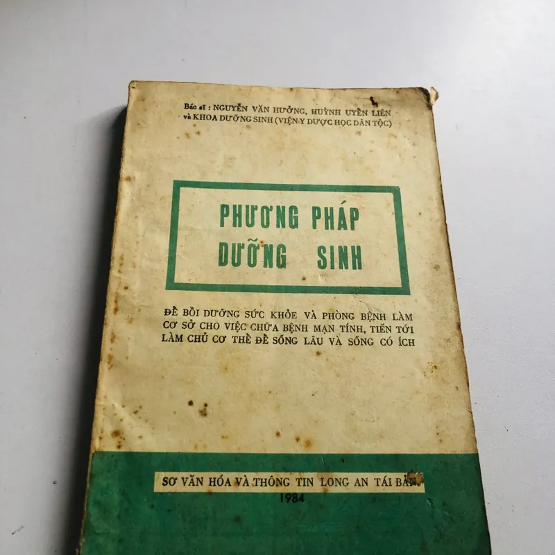 PHƯƠNG PHÁP DƯỠNG SINH  565421