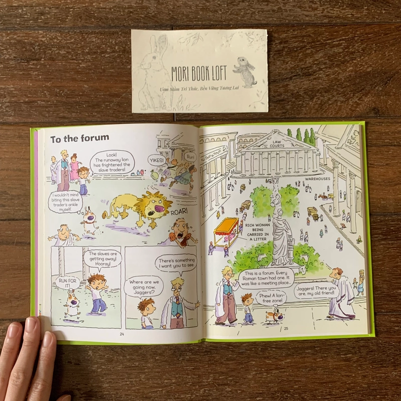 Sách ngoại văn Romans (Henry's House), Used, History Picture Book 418262