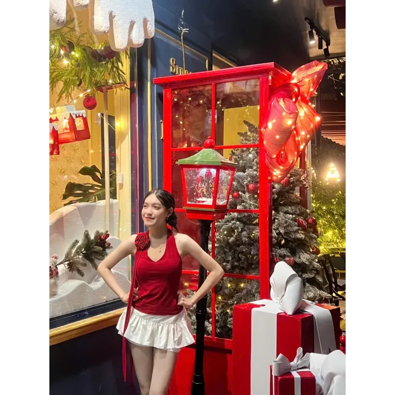 Áo thun nữ kiểu, size S & M đều vừa, màu đỏ đậm tôn da, mặc 1 lần chụp ảnh, còn mới. 927622