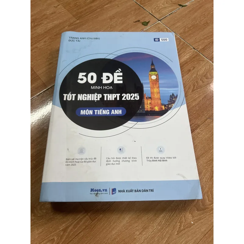 50 đề minh hoạ tốt nghiệp THPT 2025 598599