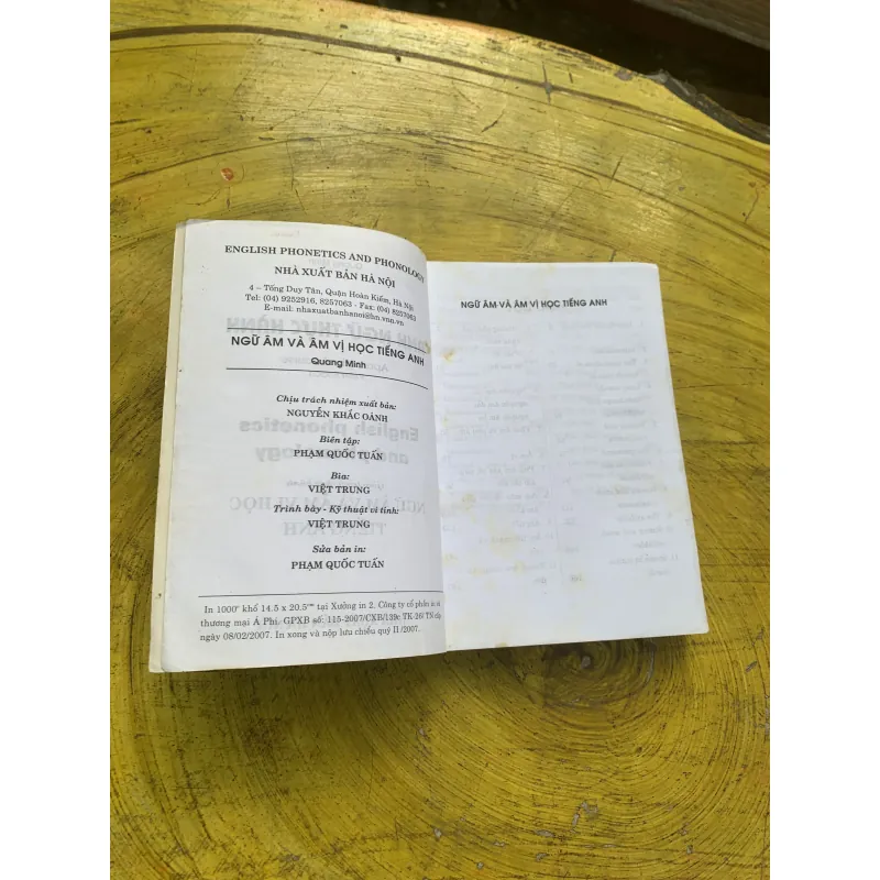 ANH NGỮ THỰC HÀNH- GIÁO TRÌNH THỰC HÀNH NGỮ ÂM VÀ ÂM VỊ HỌC TIẾNG ANH 750781