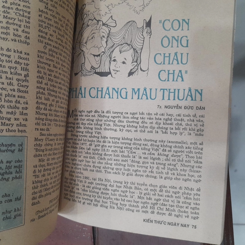 Bán nguyệt san KIẾN THỨC NGÀY NAY số 73 ngày 1.12.91 546169