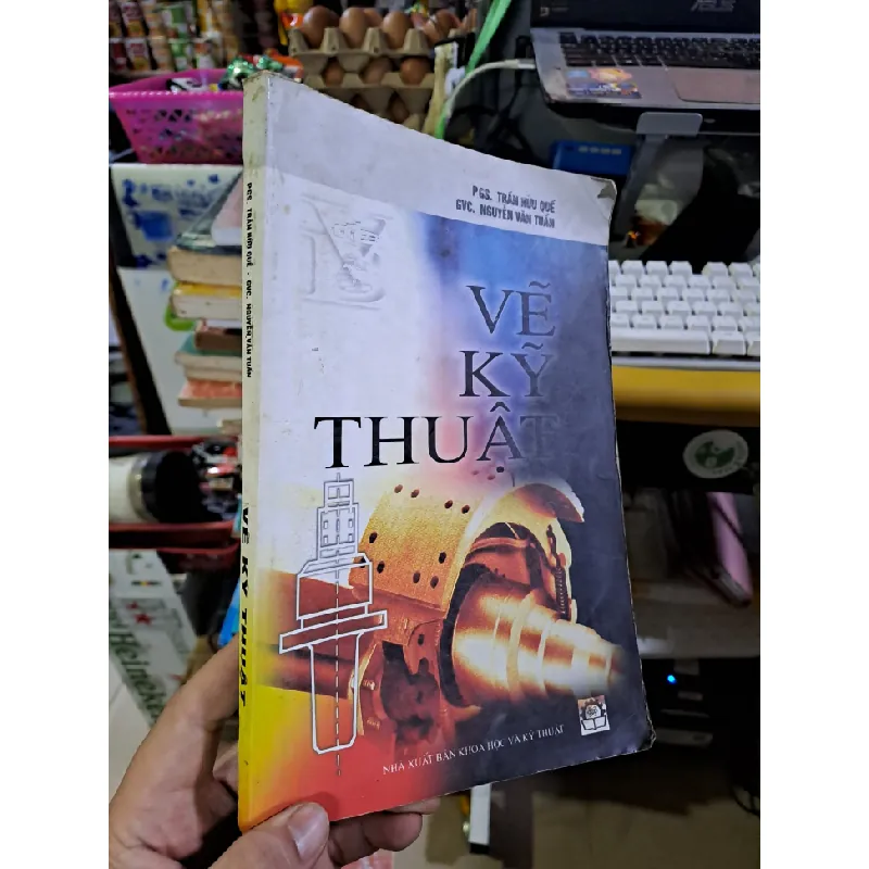 Vẽ kỹ thuật 2006 PGS. Trần Hữu Quế mới 80% ố GIÁO TRÌNH, CHUYÊN MÔN HCM1709 560090