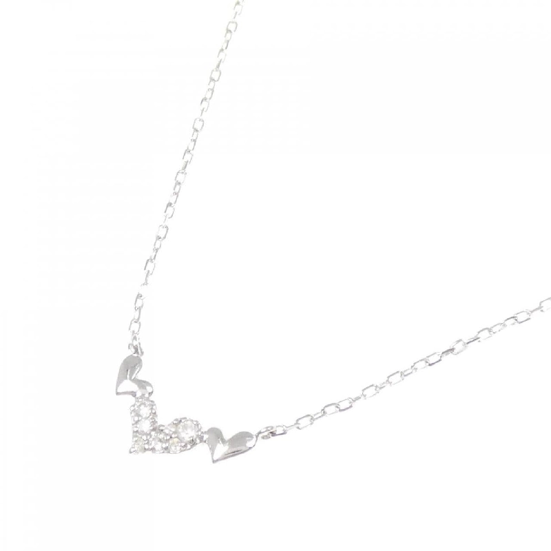 K10WG Dây chuyền kim cương hình trái tim - Hàng hiệu Authentic 859075