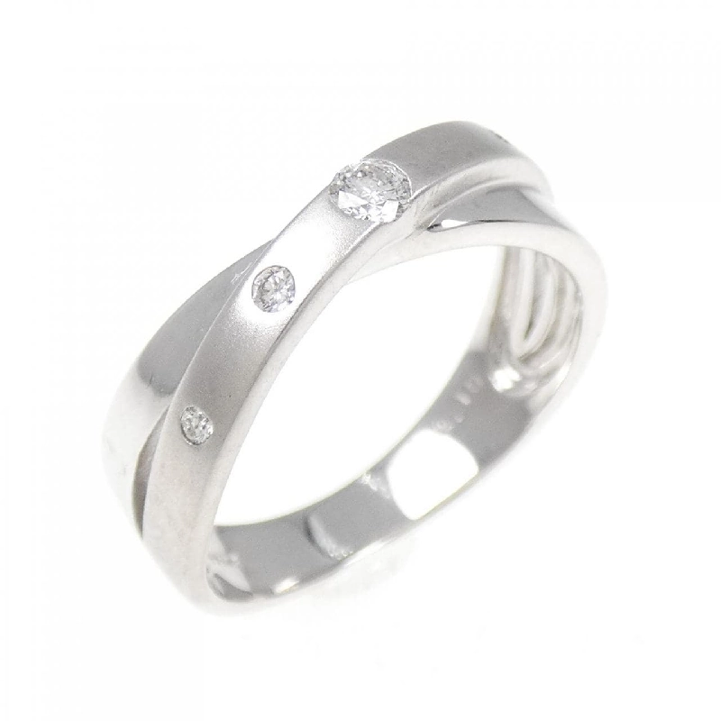 Nhẫn kim cương K10WG 0.10CT 672162