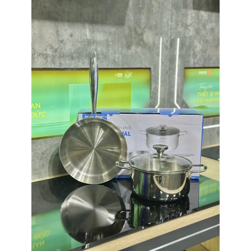 🍳 Bộ nồi chảo inox KALITE ECO Dual – Chính hãng Kalite | Bền đẹp, nấu ngon 746300
