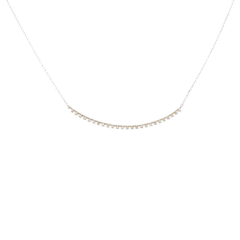 Dây chuyền kim cương K18YG 0.04CT - Hàng hiệu Chính hãng 863963