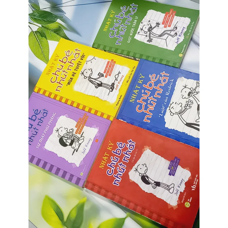 [MIỄN PHÍ BỌC SÁCH] Nhật ký Chú Bé Nhút Nhát (tập 1, 2, 3, 4, 5) - Jeff Kinney 715584