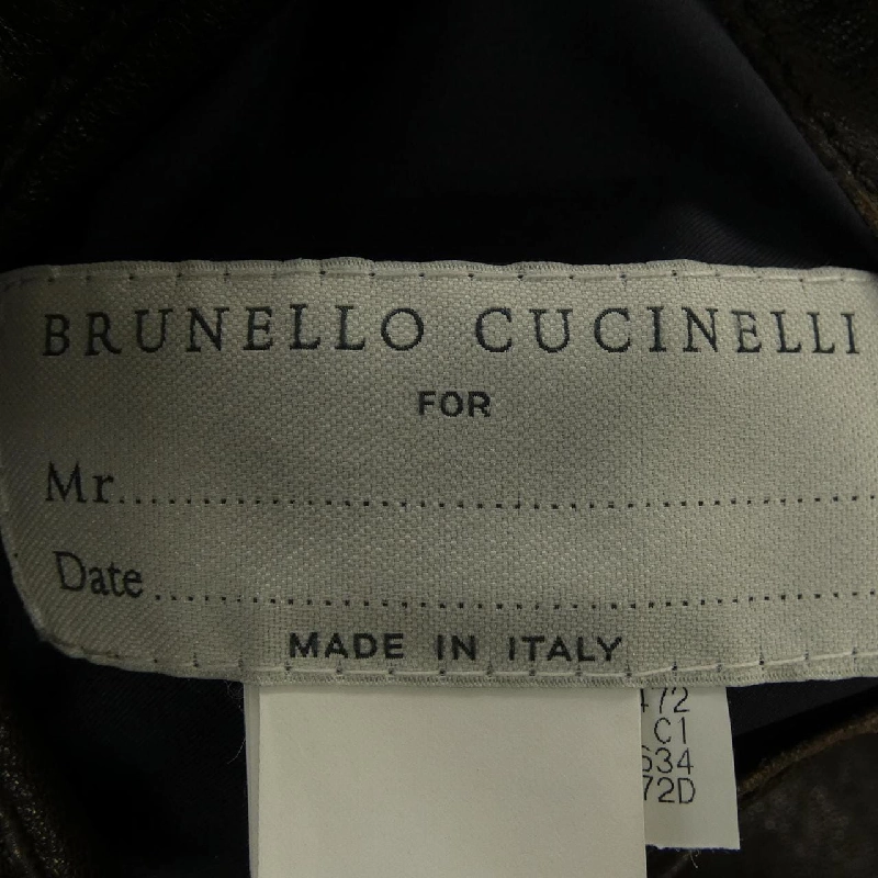 BRUNELLO CUCINELLI Áo khoác da - Hàng hiệu Authentic 890566