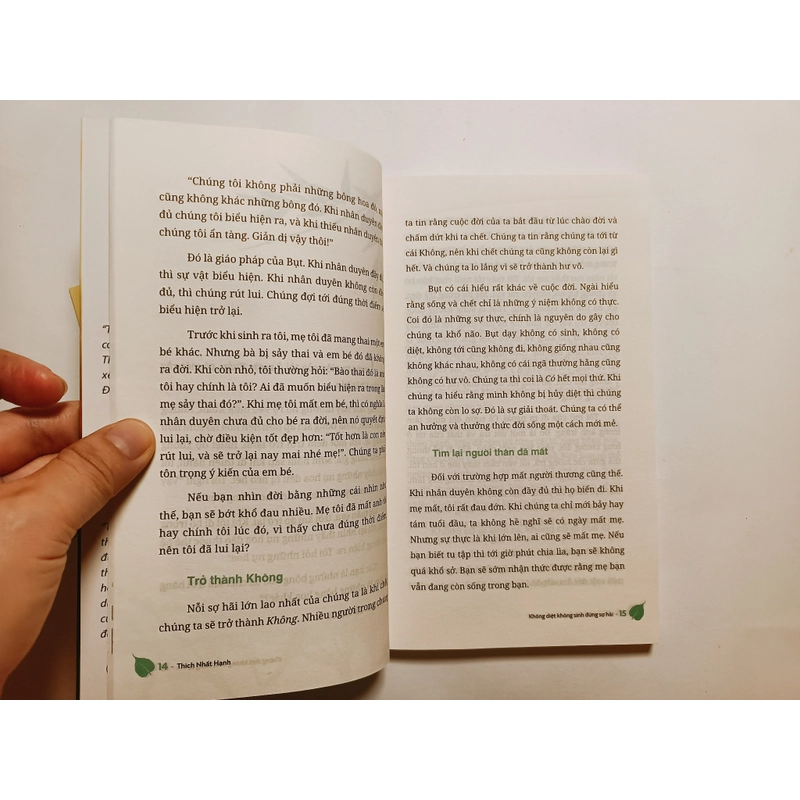 Không Diệt Không Sinh Đừng Sợ Hãi - Thích Nhất Hạnh

 499151