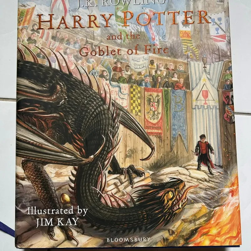 Harry Potter and the Goblet of Fire: The Illustrated Edition 563627