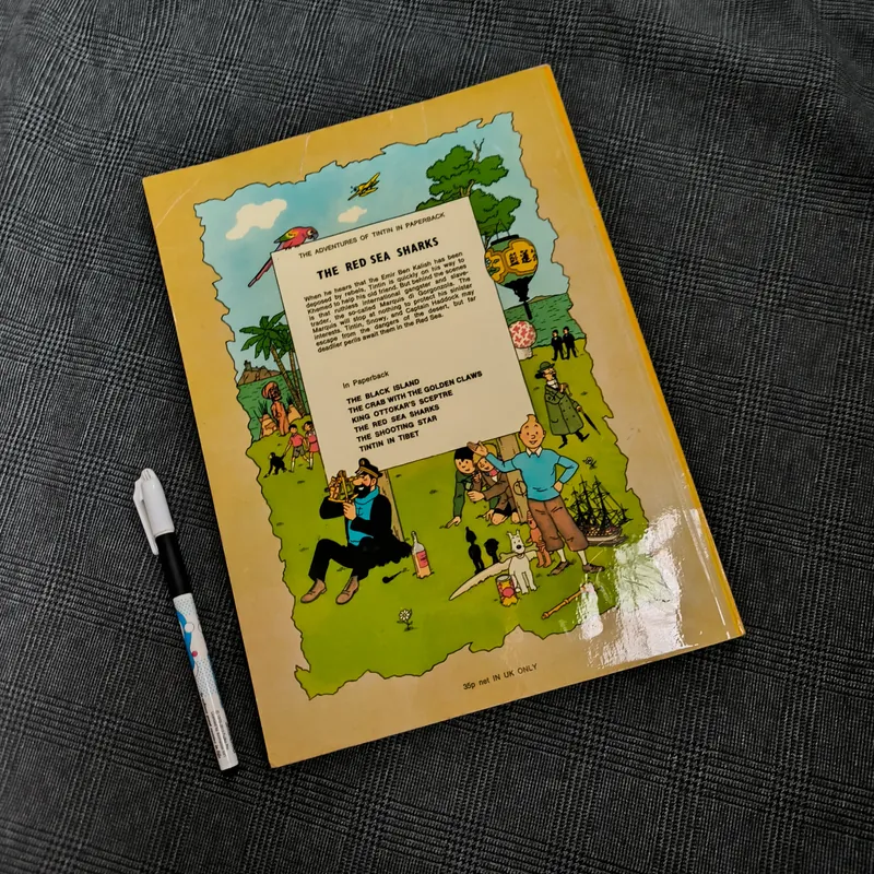 (Sách Ngoại văn) The Adventures of Tintin - The Red Sea Sharks 701062