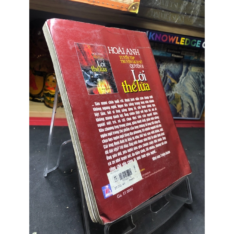 Lời thề lửa 2006 mới 70% ố bẩn cong ẩm nhẹ Hoài Anh HPB0906 SÁCH VĂN HỌC 915378