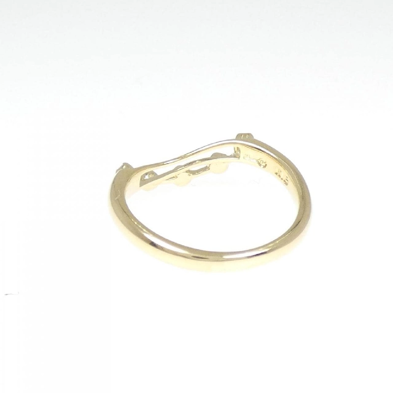 Nhẫn kim cương K18YG 0.08CT 672832